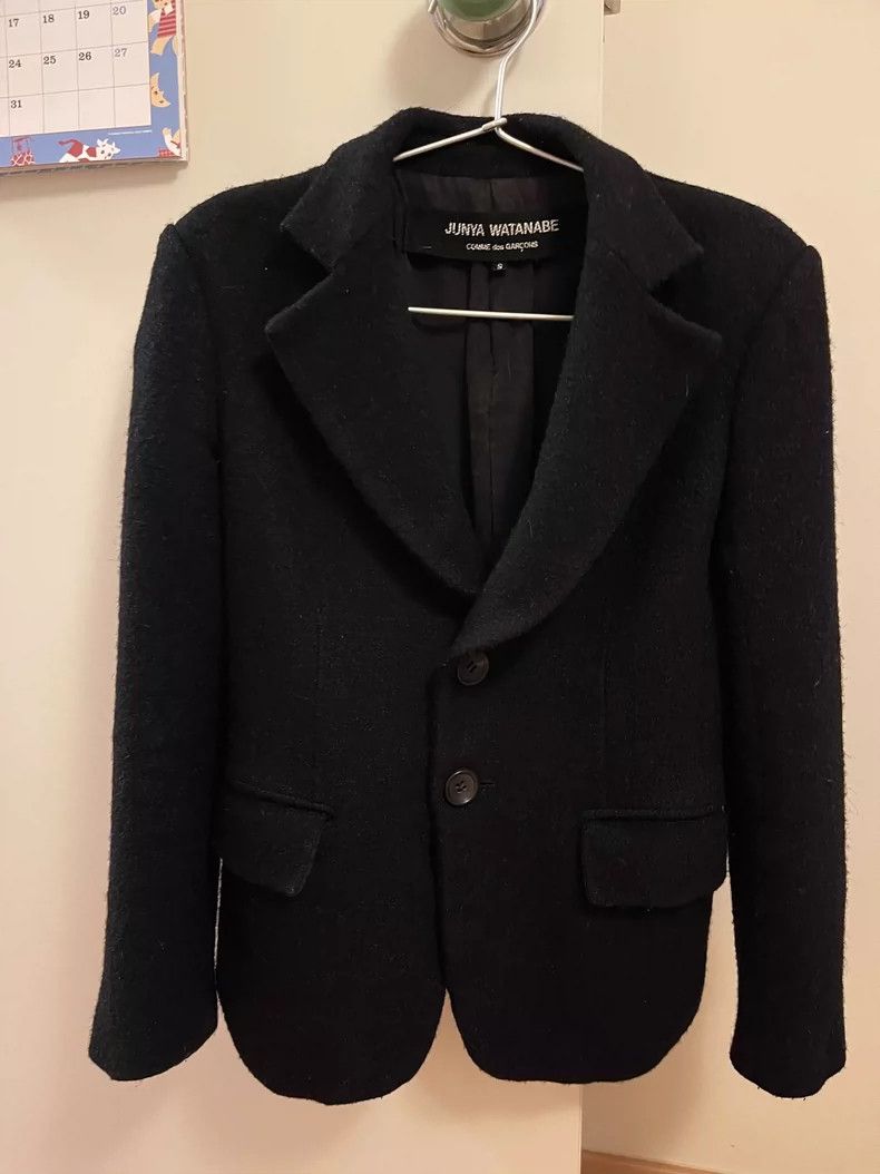Junya Watanabe Junya Watanabe Women's Black Blazer Size M / US 6-8 / IT 42-44 - 2 Thumbnail