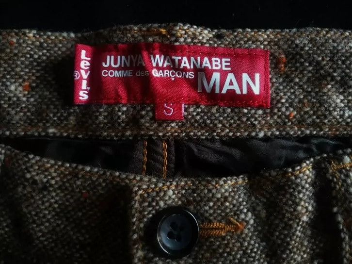 Junya Watanabe JUNYA WATANABE CDG Wool Straight Pants Size 34" / US 12 / IT 48 - 2 Thumbnail