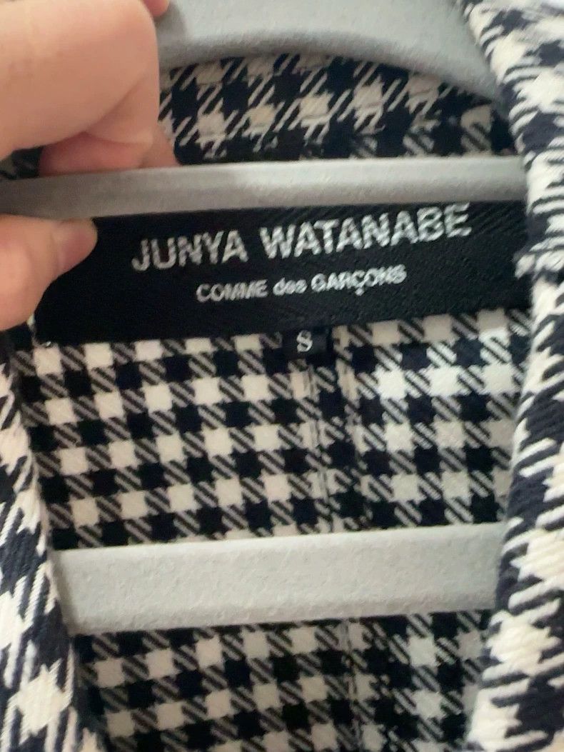 Junya Watanabe Junya Watanabe Houndstooth Distressed Blazer Size S / US 4 / IT 40 - 5 Thumbnail
