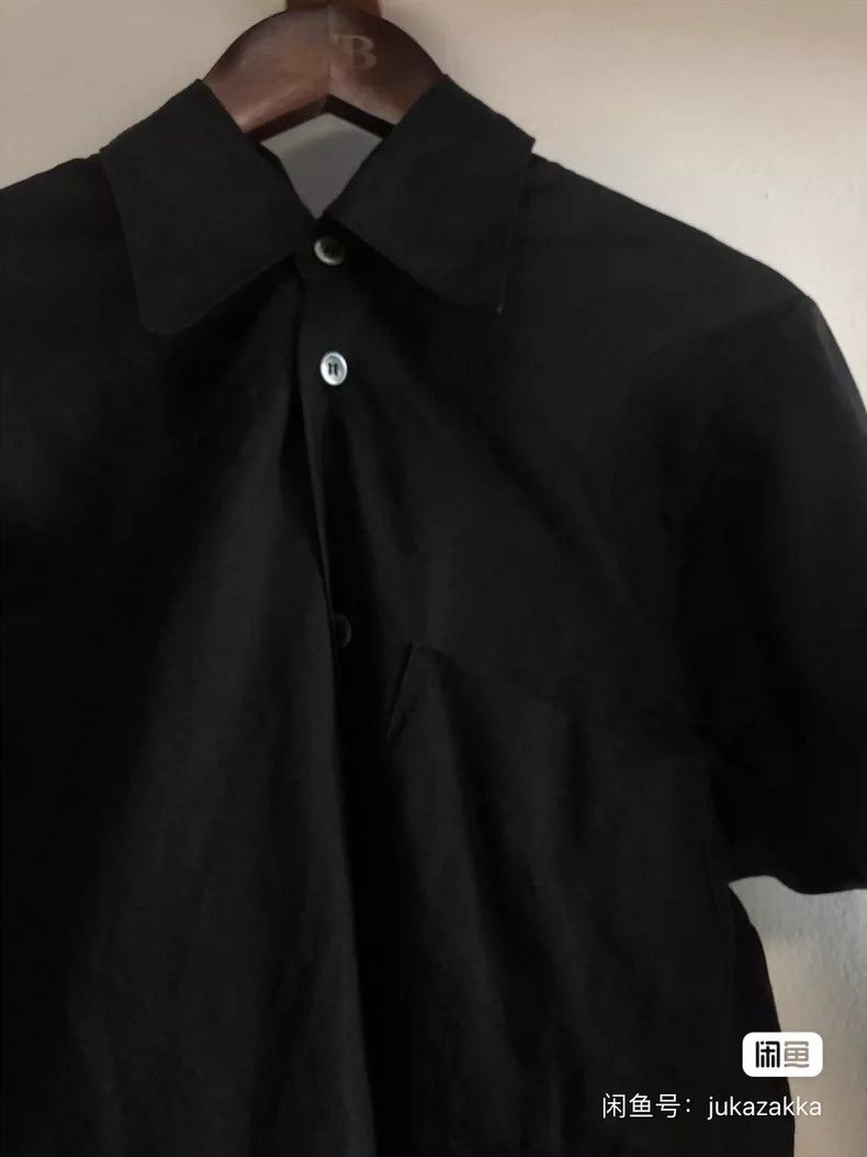 Junya Watanabe Junya Watanabe Black Long Sleeve Shirt Size M / US 6-8 / IT 42-44 - 4 Thumbnail