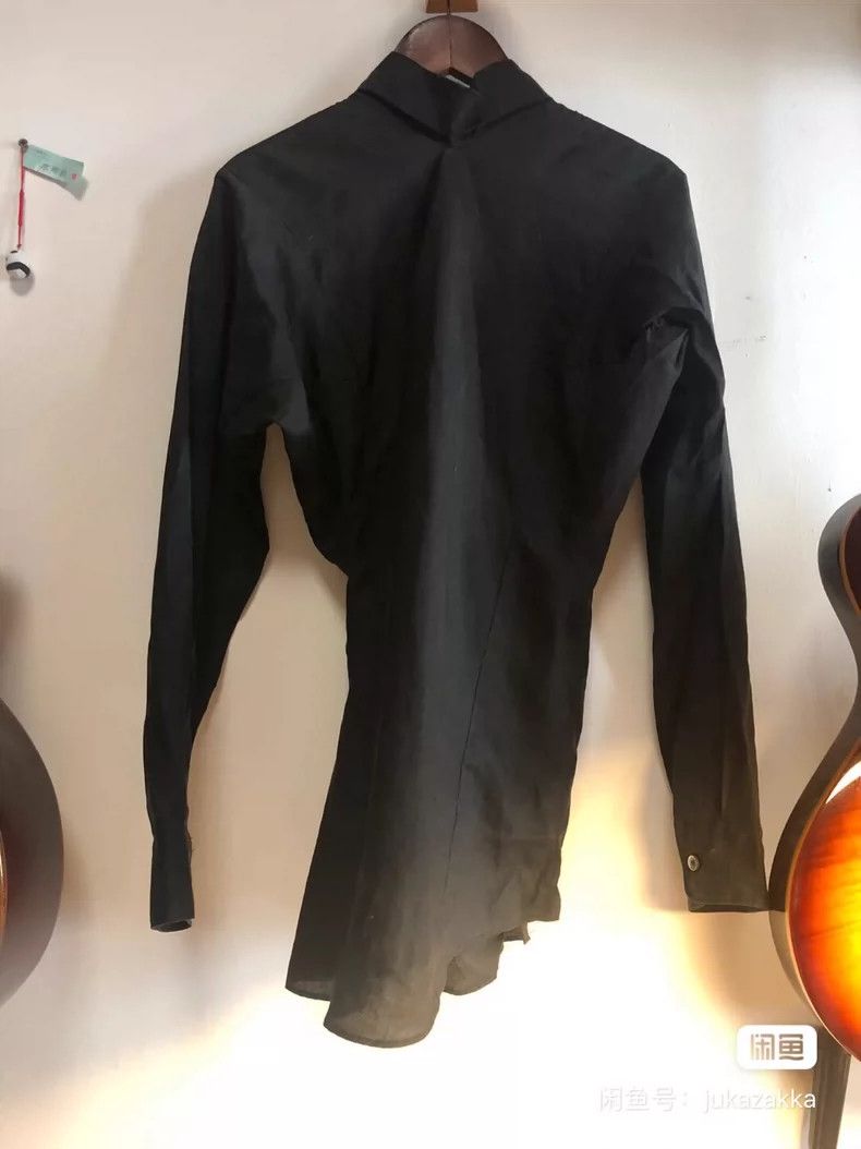 Junya Watanabe Junya Watanabe Black Long Sleeve Shirt Size M / US 6-8 / IT 42-44 - 3 Thumbnail