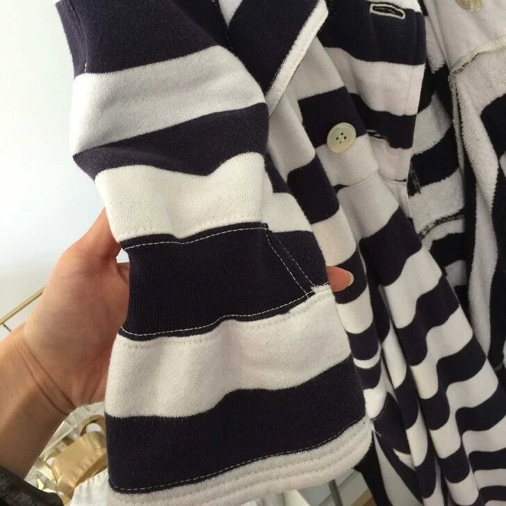 Junya Watanabe Junya Watanabe Striped Coat Dress Size M / US 6-8 / IT 42-44 - 5 Thumbnail