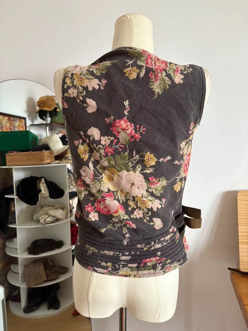 Junya Watanabe Junya Watanabe 2002 Runway Floral Top Size S / US 4 / IT 40 - 2 Thumbnail