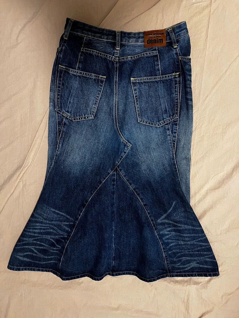 Junya Watanabe Junya Watanabe Denim Skirt Size 28" / US 6 / IT 42 - 2 Thumbnail