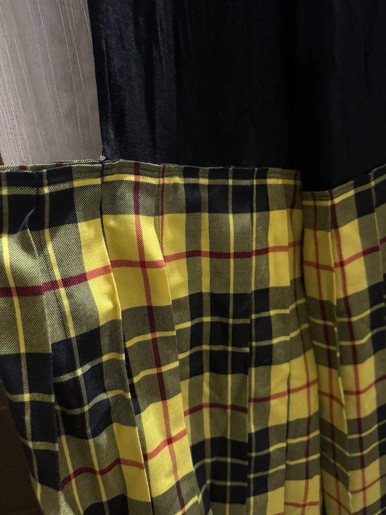 Junya Watanabe Junya Watanabe Yellow Plaid Dress Size XS / US 0-2 / IT 36-38 - 9 Thumbnail