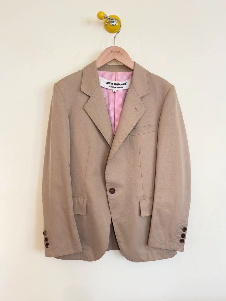 Junya Watanabe Junya Watanabe Beige Blazer Jacket Size S / US 4 / IT 40 - 2 Thumbnail