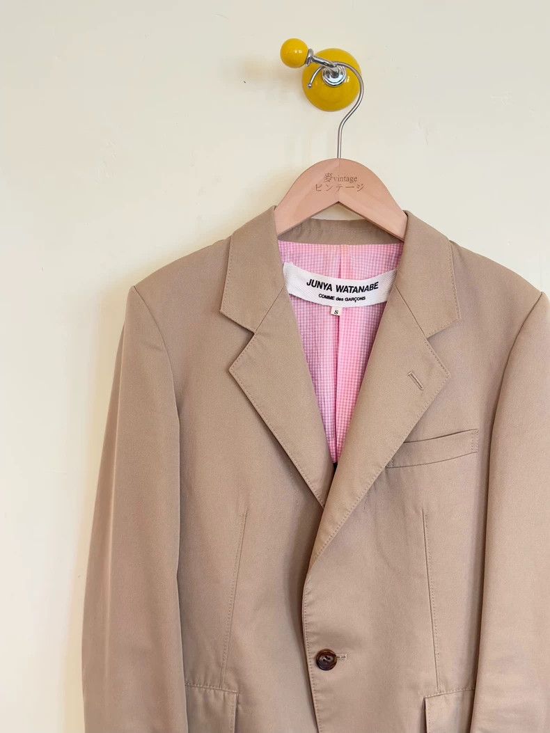 Junya Watanabe Junya Watanabe Beige Blazer Jacket Size S / US 4 / IT 40 - 3 Thumbnail