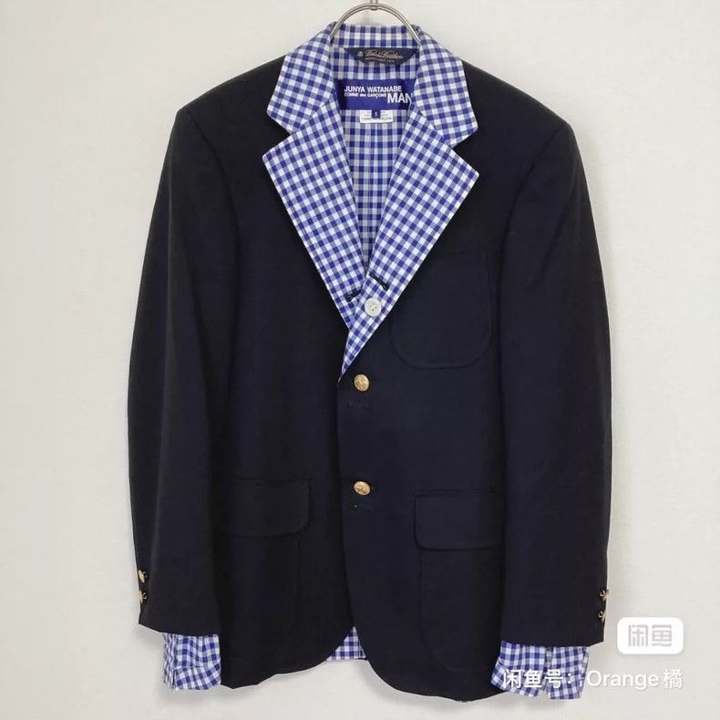 Junya Watanabe Junya Watanabe Double-Sided Navy Jacket Size S / US 4 / IT 40 - 4 Thumbnail