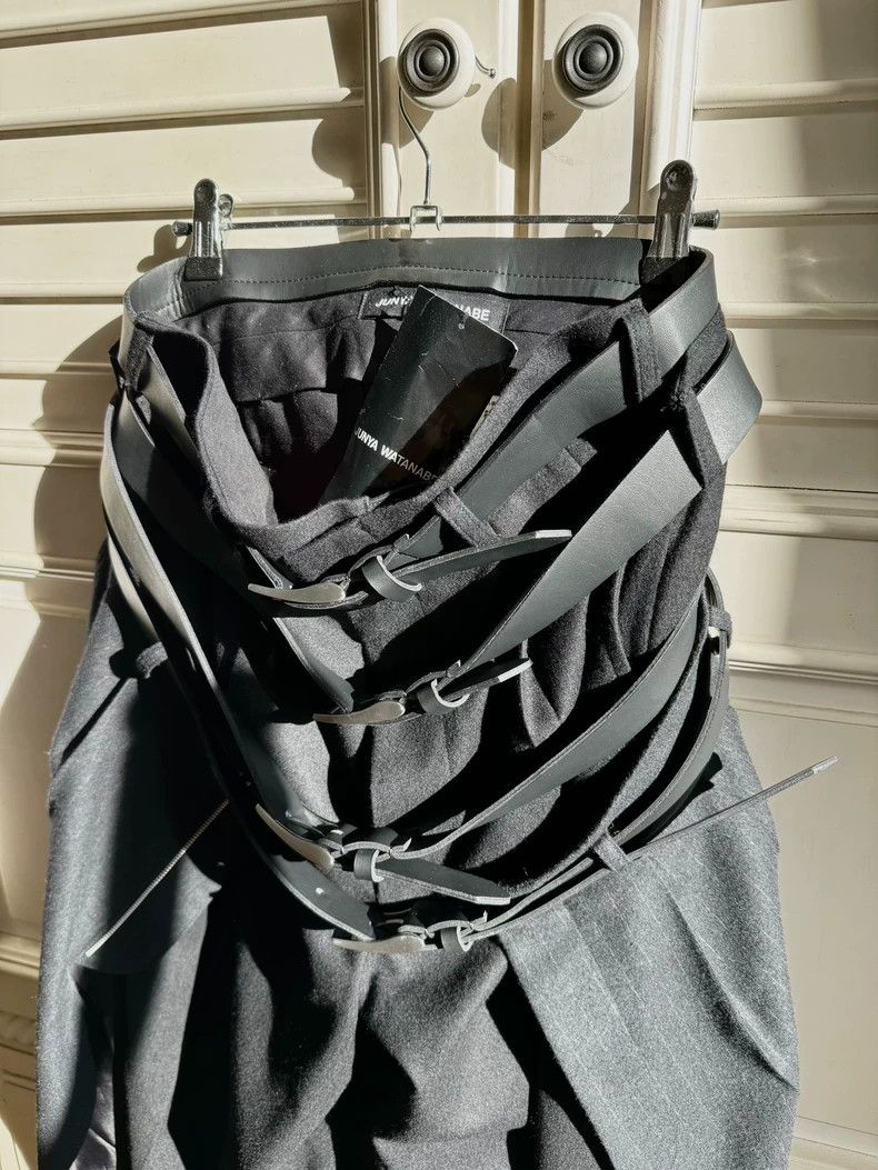 Junya Watanabe Junya Watanabe 24FW Structured Wool Trousers Size 34" / US 12 / IT 48 - 3 Thumbnail