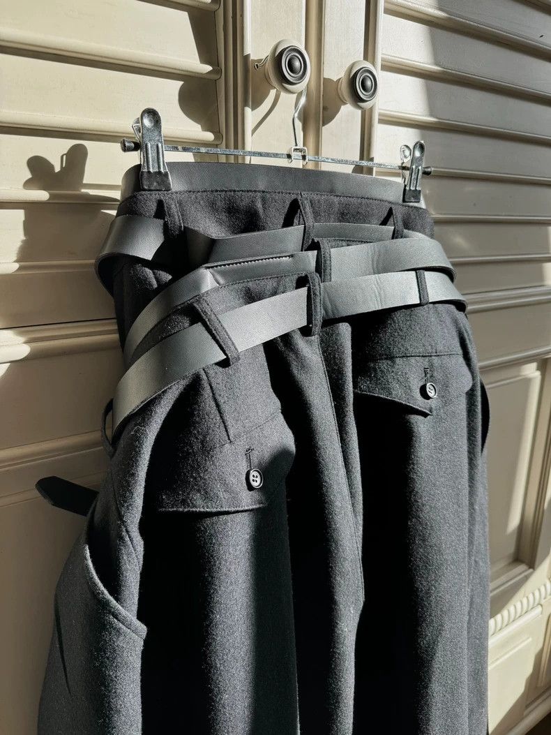 Junya Watanabe Junya Watanabe 24FW Structured Wool Trousers Size 34" / US 12 / IT 48 - 4 Thumbnail