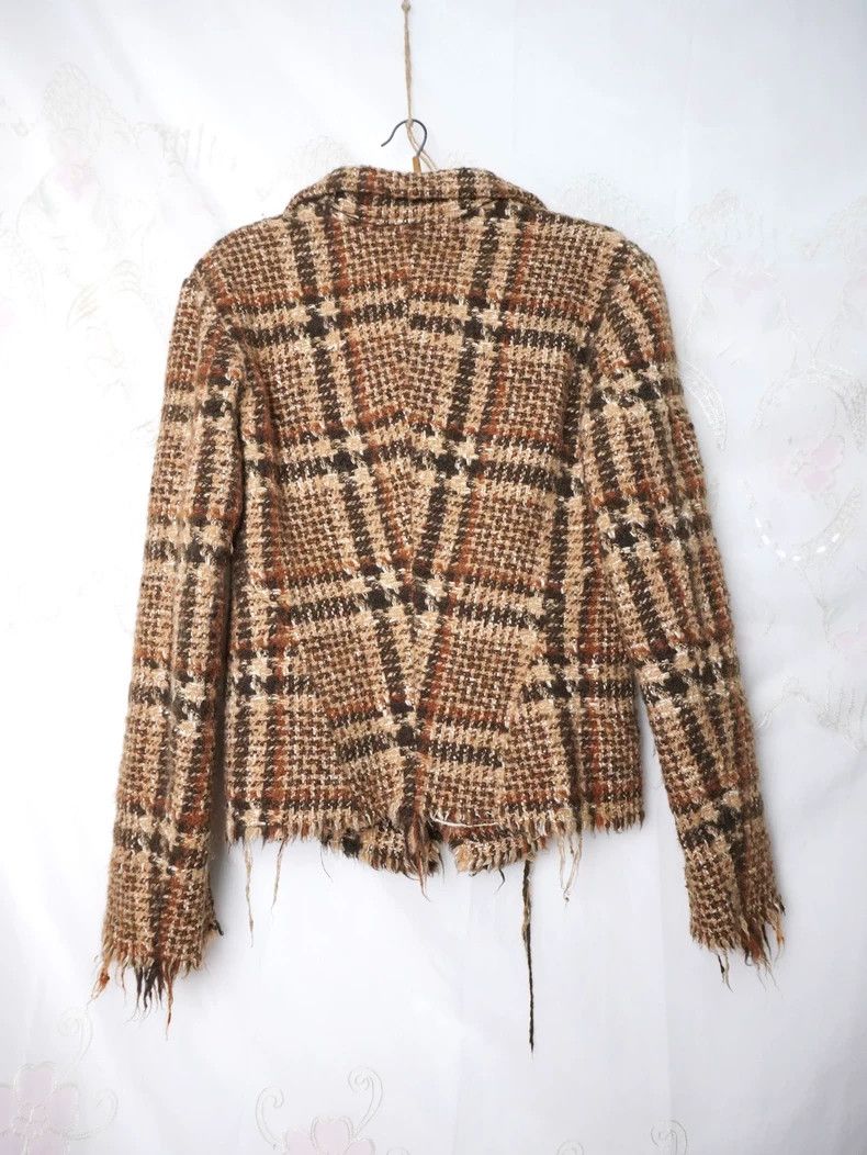 Junya Watanabe Junya Watanabe 03 Runway Tweed Jacket Size S / US 4 / IT 40 - 6 Thumbnail