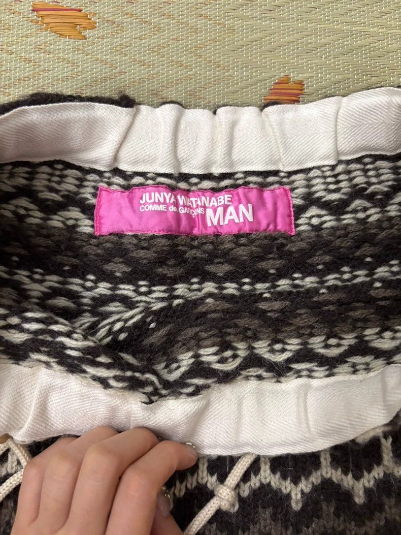 Junya Watanabe Junya Watanabe Vintage Knit Mini Skirt Size 38" / US 16 / IT 52 - 4 Thumbnail