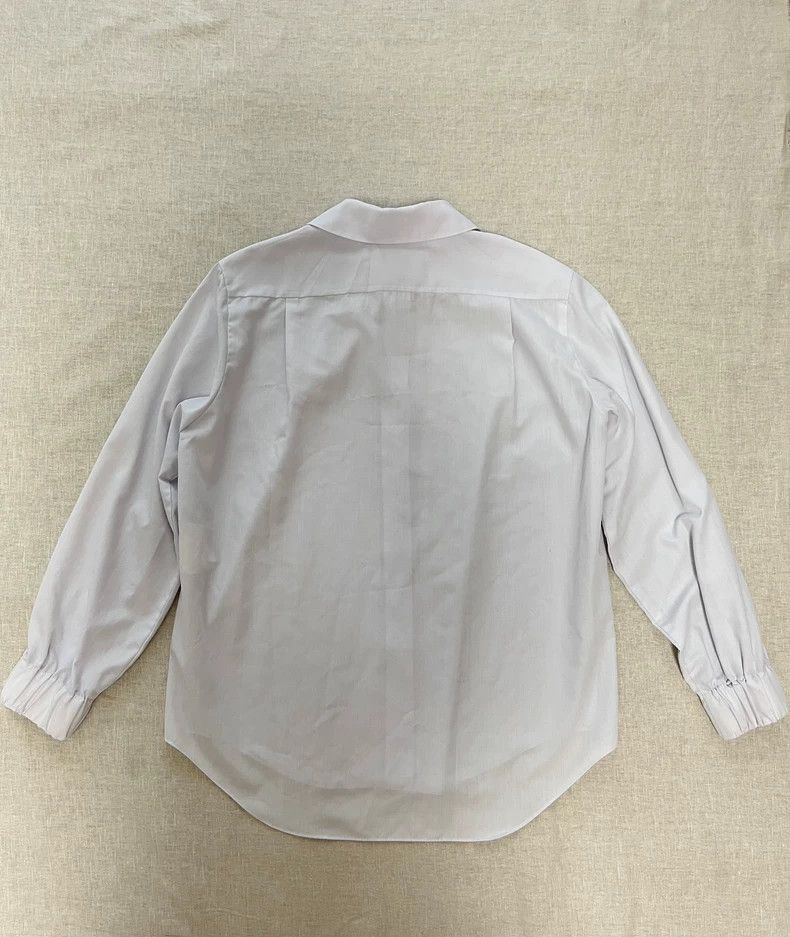 Junya Watanabe Junya Watanabe CDG Gray Long Sleeve Shirt Size M / US 6-8 / IT 42-44 - 3 Thumbnail