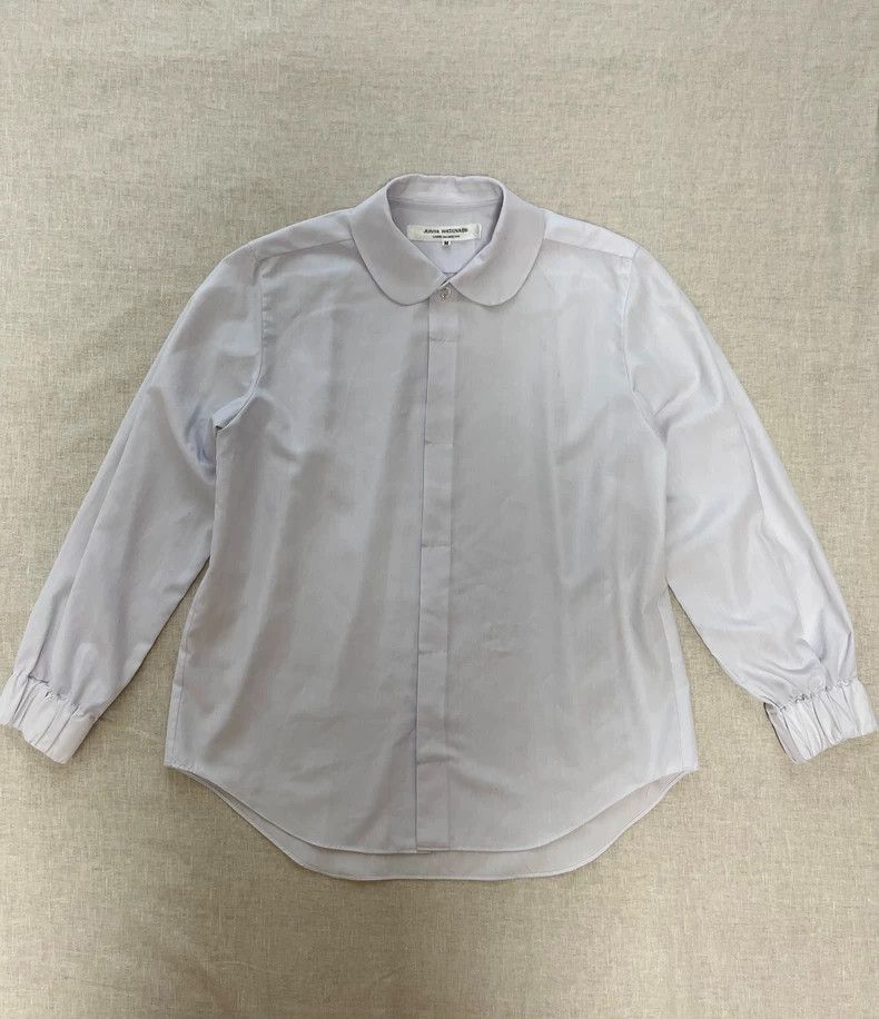 Junya Watanabe Junya Watanabe CDG Gray Long Sleeve Shirt Size M / US 6-8 / IT 42-44 - 2 Thumbnail