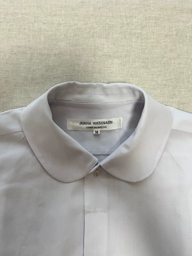 Junya Watanabe Junya Watanabe CDG Gray Long Sleeve Shirt Size M / US 6-8 / IT 42-44 - 4 Thumbnail