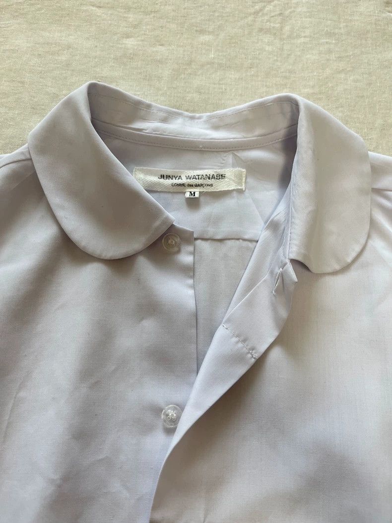 Junya Watanabe Junya Watanabe CDG Gray Long Sleeve Shirt Size M / US 6-8 / IT 42-44 - 5 Thumbnail