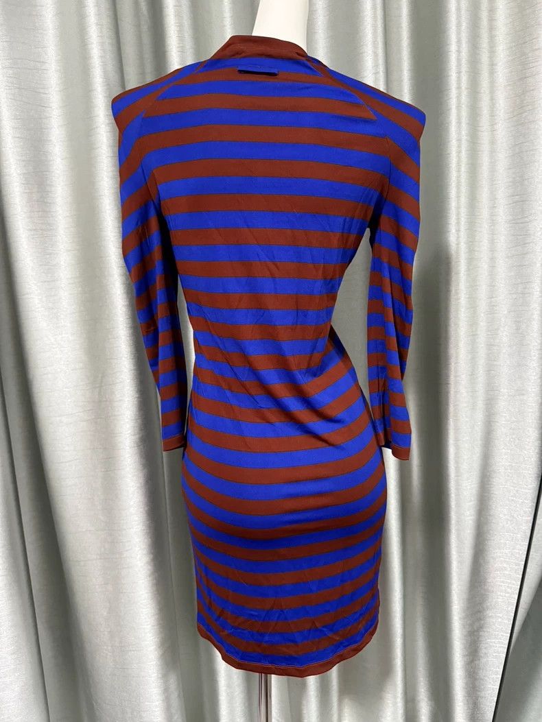 Jean Paul Gaultier Jean Paul Gaultier Striped Zip Dress Size M / US 6-8 / IT 42-44 - 3 Thumbnail