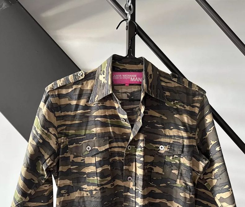 Junya Watanabe Junya Watanabe CDG Camo Shirt Size M / US 6-8 / IT 42-44 - 3 Thumbnail