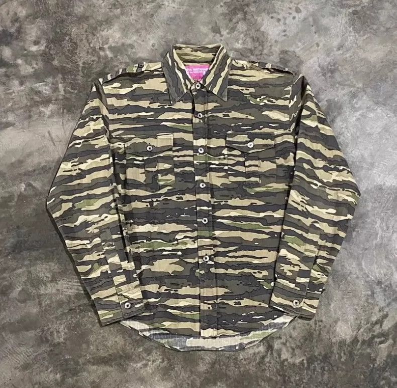 Junya Watanabe Junya Watanabe CDG Camo Shirt Size M / US 6-8 / IT 42-44 - 2 Thumbnail