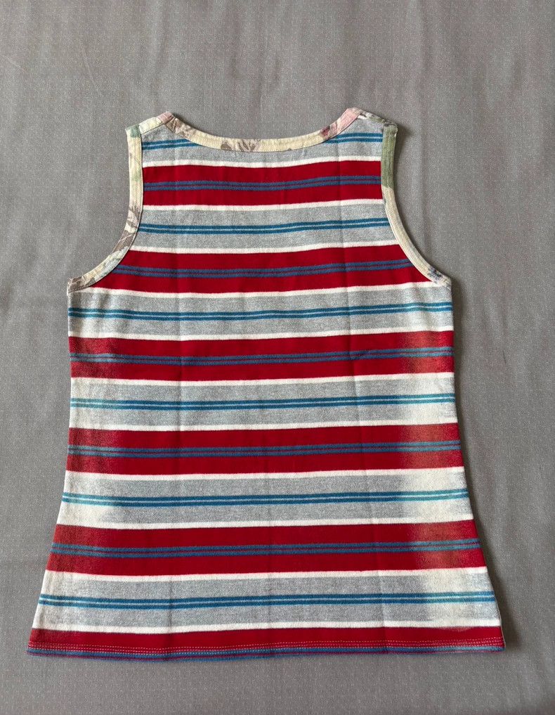 Junya Watanabe Junya Watanabe Floral Patchwork Tank Top Size M / US 6-8 / IT 42-44 - 4 Thumbnail