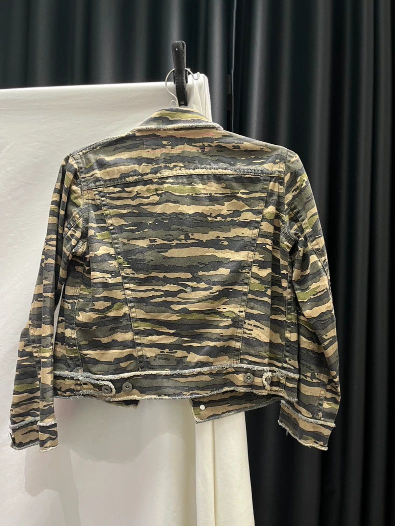Junya Watanabe 00s Junya Watanabe Camo Short Jacket Size S / US 4 / IT 40 - 2 Thumbnail