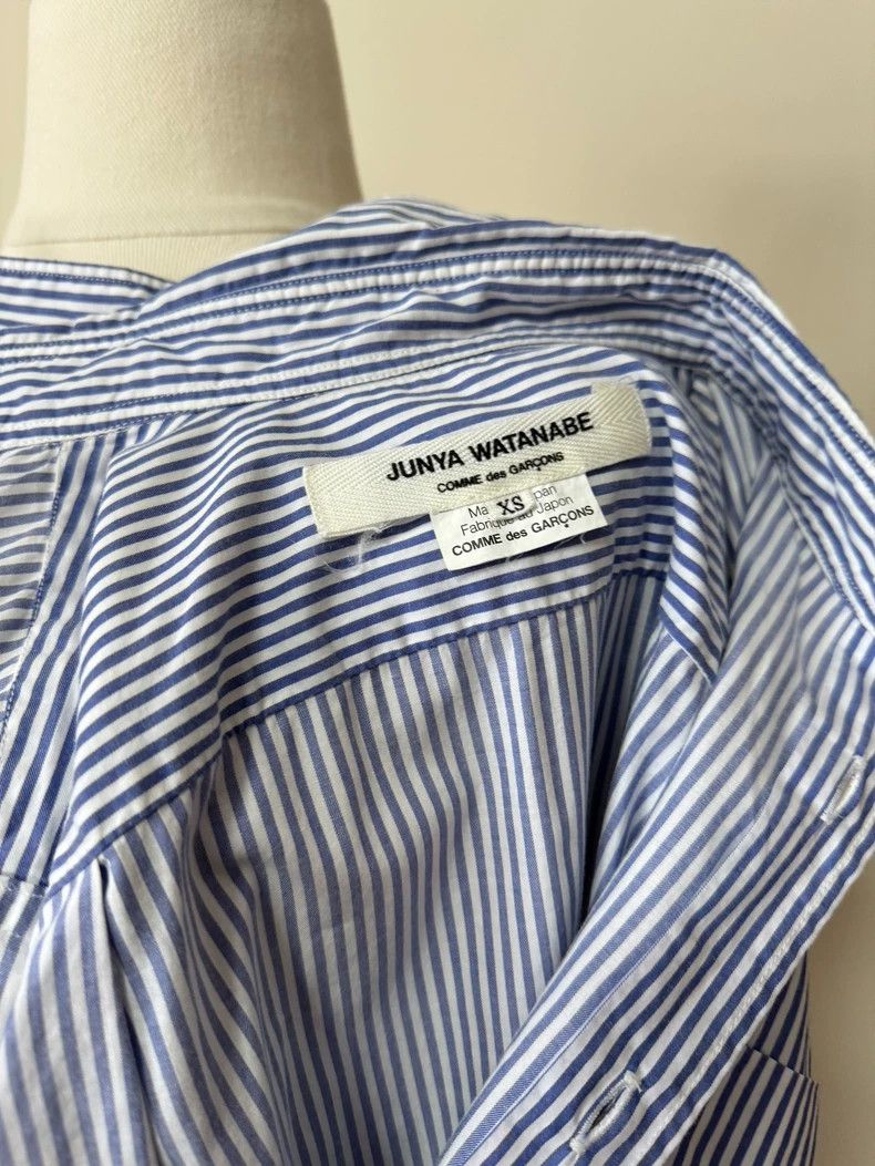 Junya Watanabe Junya Watanabe CDG Striped Shirt Size XS / US 0-2 / IT 36-38 - 5 Thumbnail