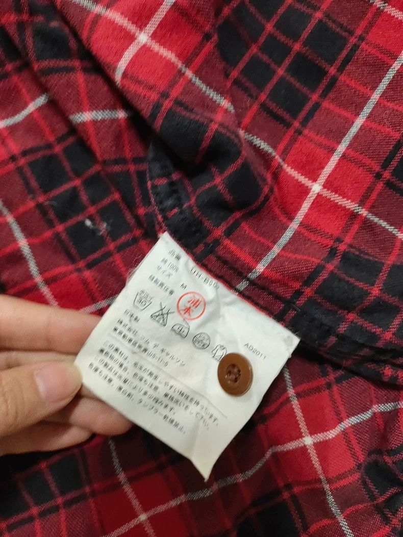 Junya Watanabe Junya Watanabe Red Plaid Shirt M Size M / US 6-8 / IT 42-44 - 3 Thumbnail