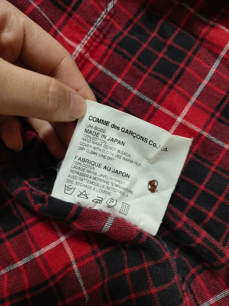 Junya Watanabe Junya Watanabe Red Plaid Shirt M Size M / US 6-8 / IT 42-44 - 4 Thumbnail