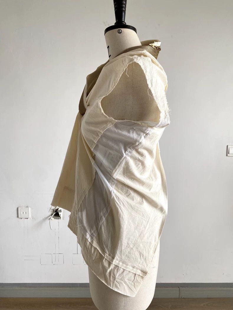 Junya Watanabe Junya Watanabe 2005ss Asymmetric Vest Size S / US 4 / IT 40 - 4 Thumbnail