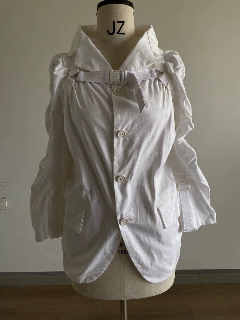 Junya Watanabe Junya Watanabe 2003SS Runway Deconstructed Jacket Size M / US 6-8 / IT 42-44 - 8 Thumbnail