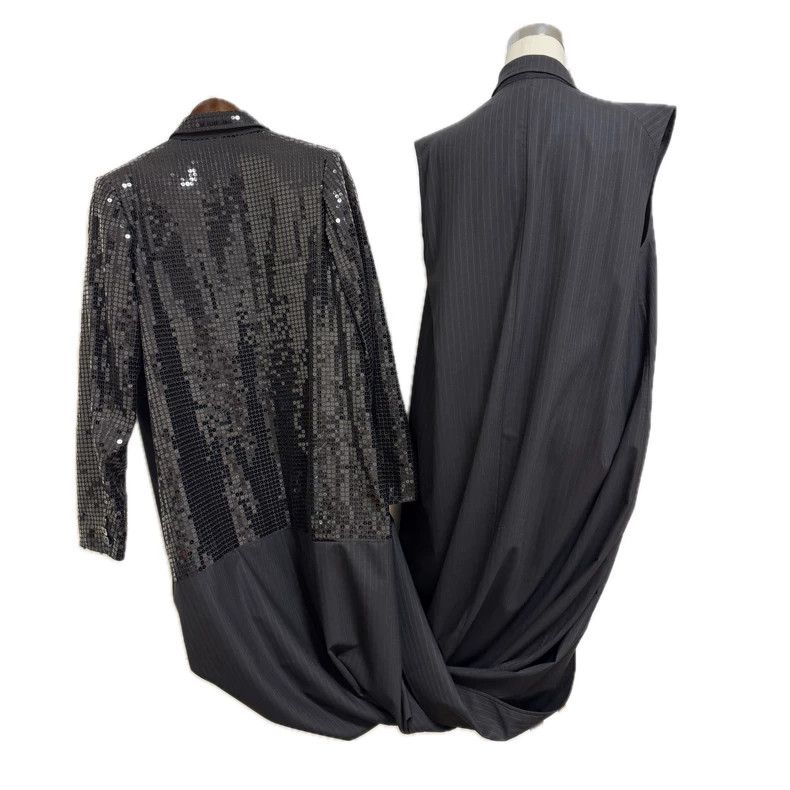 Junya Watanabe Junya Watanabe Sequin Deformable Coat Size L / US 10 / IT 46 - 4 Thumbnail