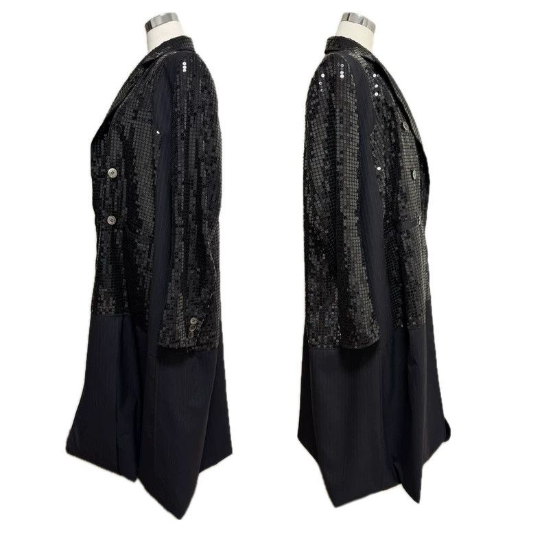 Junya Watanabe Junya Watanabe Sequin Deformable Coat Size L / US 10 / IT 46 - 6 Thumbnail