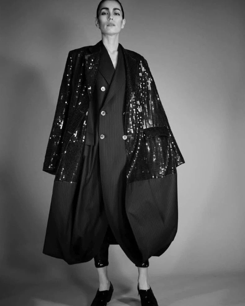 Junya Watanabe Junya Watanabe Sequin Deformable Coat Size L / US 10 / IT 46 - 8 Thumbnail