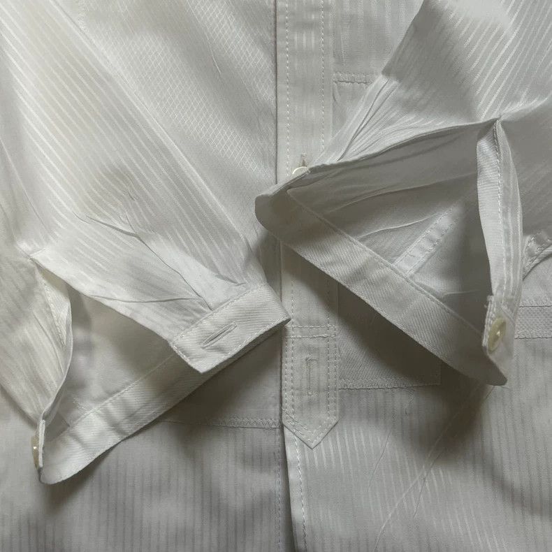 Junya Watanabe Junya Watanabe White Long Sleeve Shirt Size S / US 4 / IT 40 - 4 Thumbnail