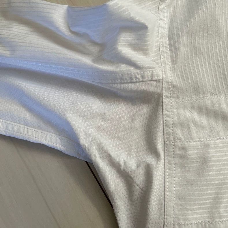 Junya Watanabe Junya Watanabe White Long Sleeve Shirt Size S / US 4 / IT 40 - 7 Thumbnail