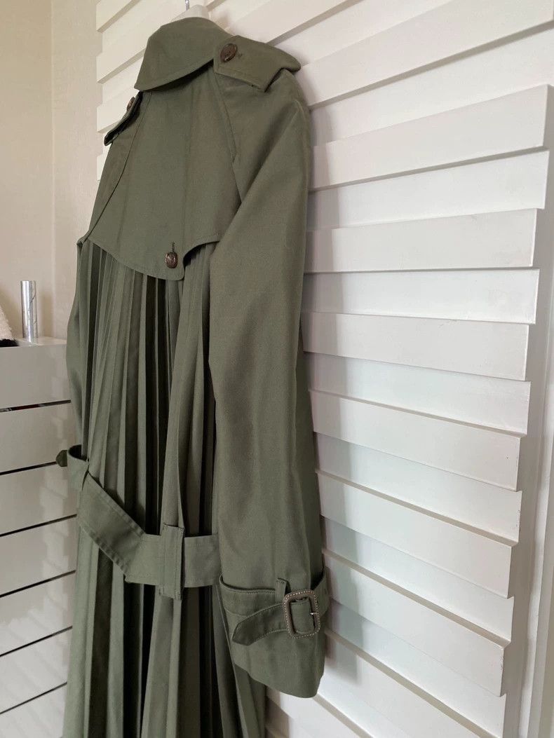 Junya Watanabe Junya Watanabe Pleated Trench Coat Size XS / US 0-2 / IT 36-38 - 3 Thumbnail