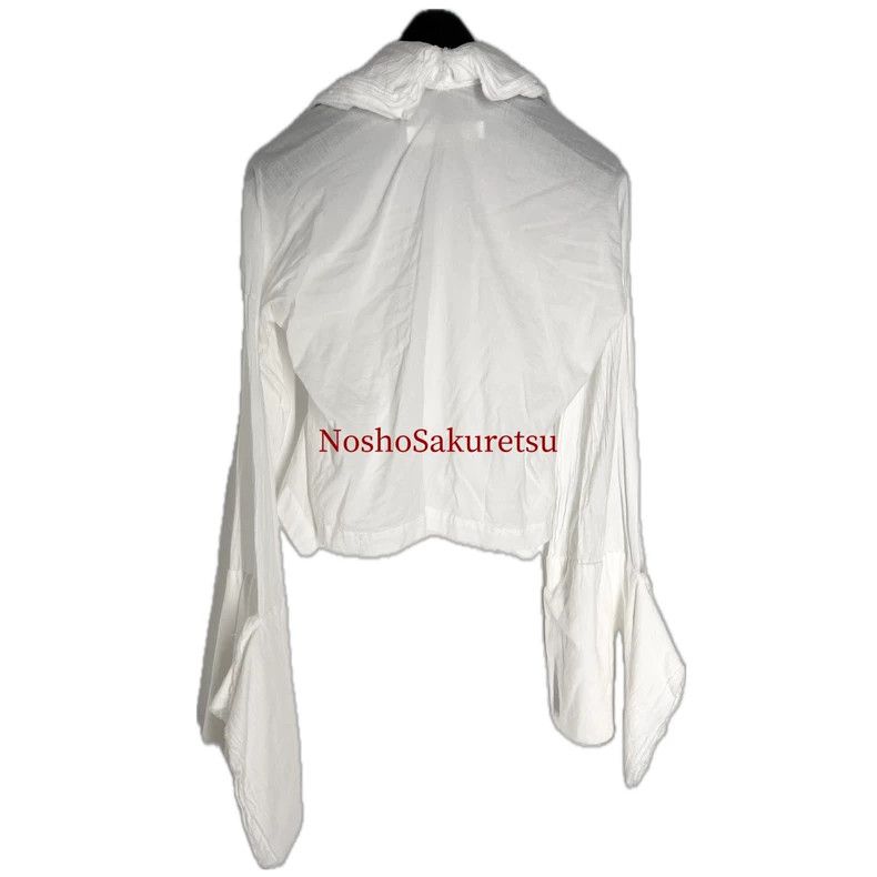Junya Watanabe Junya Watanabe Ruffled Collar Bell Sleeve Shirt Size S / US 4 / IT 40 - 3 Thumbnail