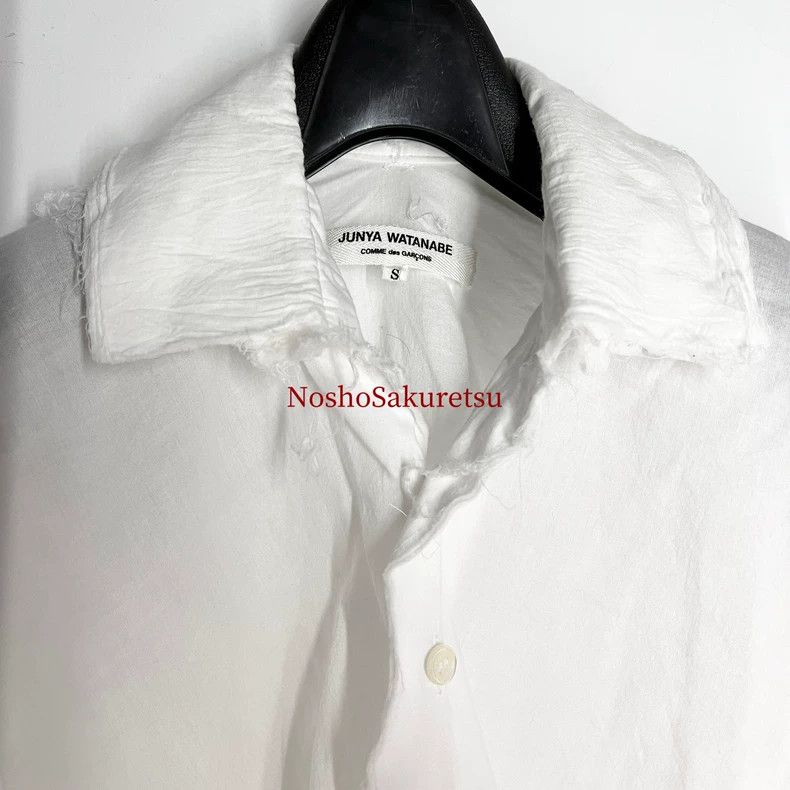 Junya Watanabe Junya Watanabe Ruffled Collar Bell Sleeve Shirt Size S / US 4 / IT 40 - 4 Thumbnail