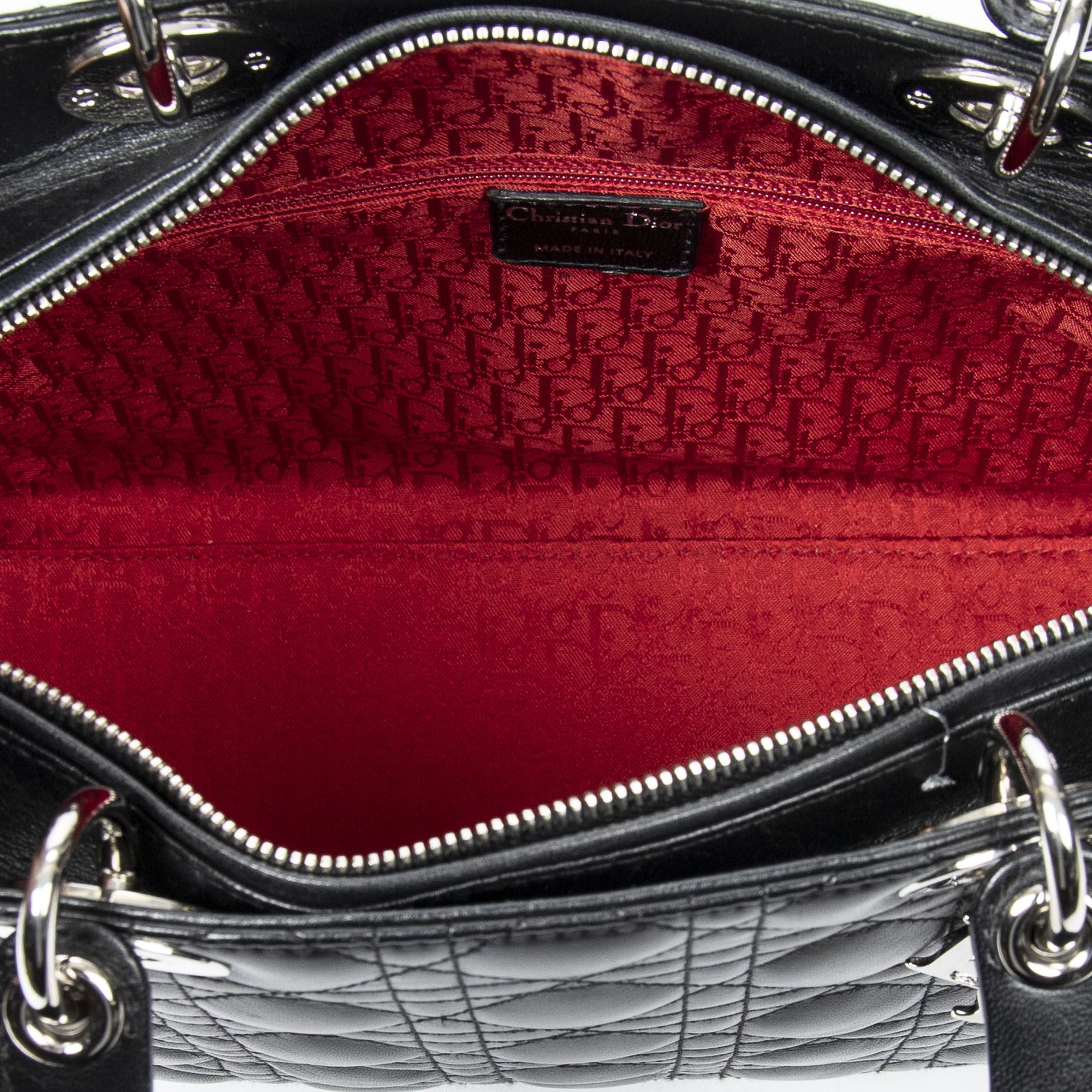 Dior Large Lady Dior Zip Size ONE SIZE - 9 Thumbnail