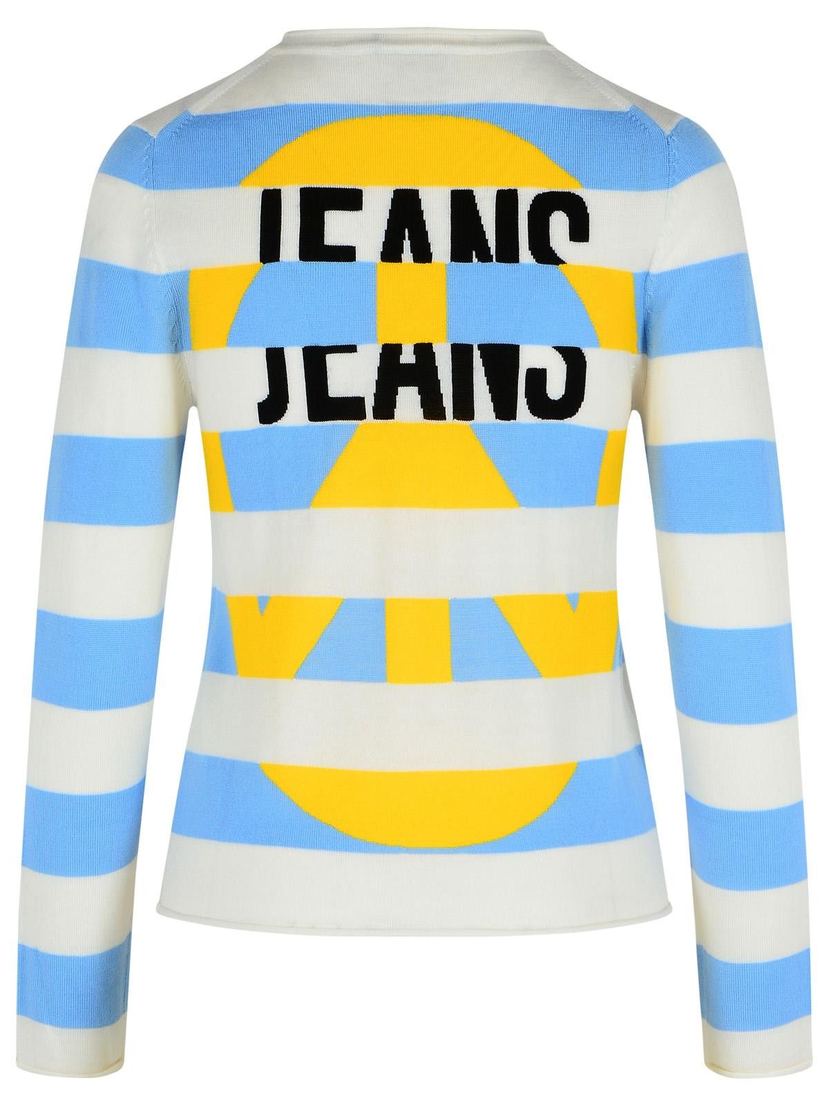 Moschino MOSCHINO JEANS Multicolor Virgin Wool Sweater Size S / US 4 / IT 40 - 3 Thumbnail