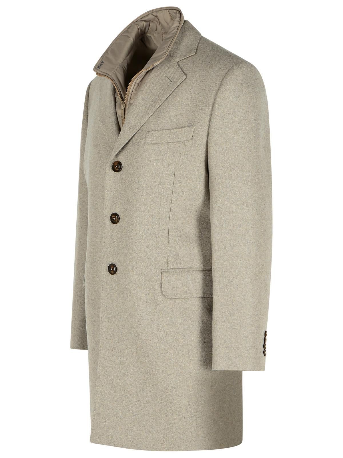 FAY 'Easy' Beige Polyamide Coat