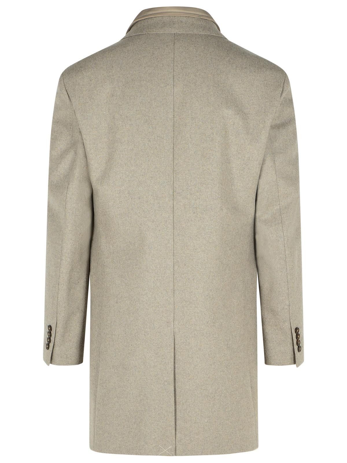 FAY 'Easy' Beige Polyamide Coat