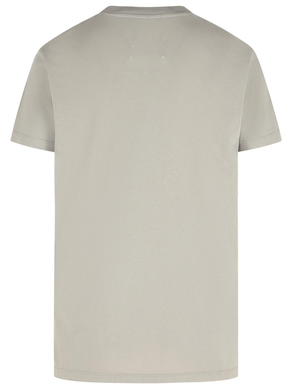 Maison Margiela MAISON MARGIELA Gray Cotton T-Shirt Size US XL / EU 56 / 4 - 3 Thumbnail