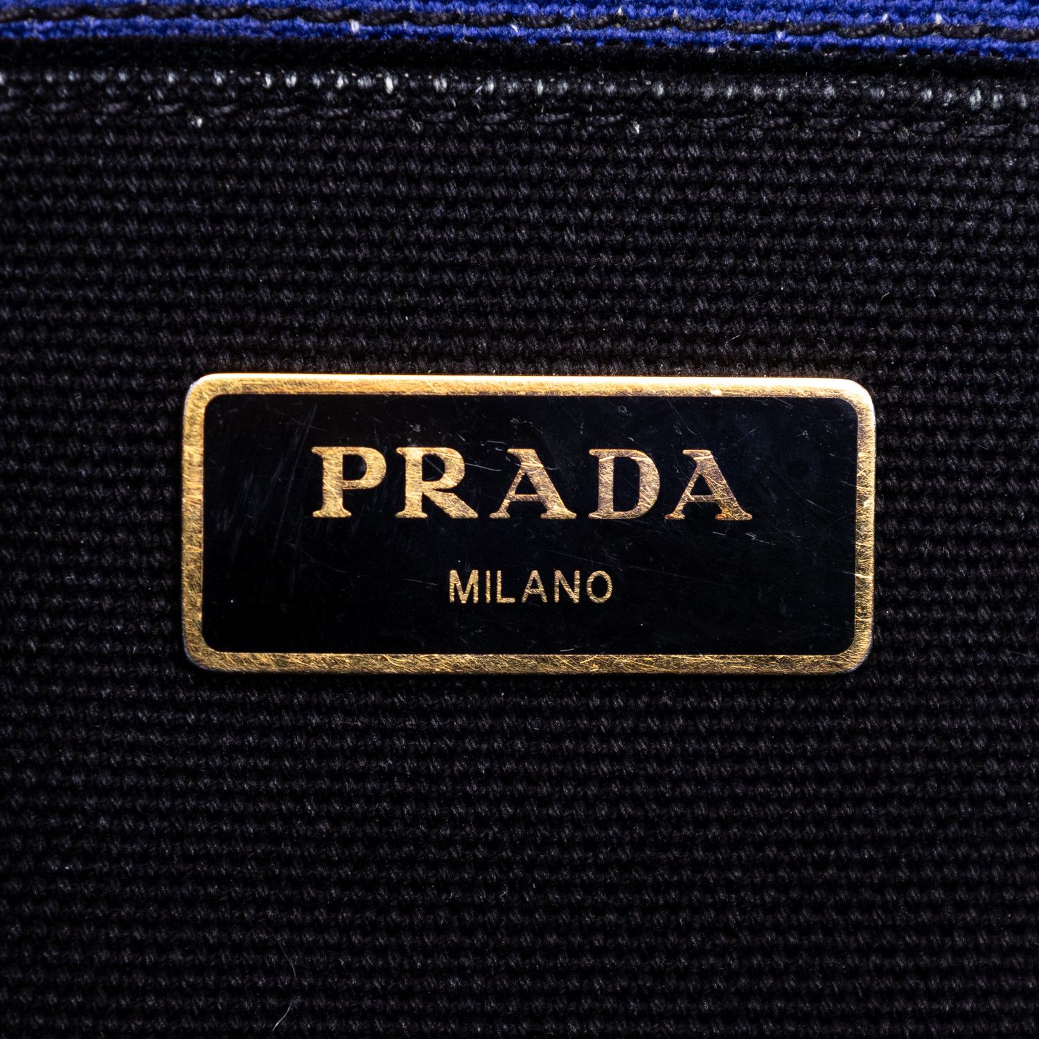 Prada Stripes Canapa Tote Small Size ONE SIZE - 10 Thumbnail