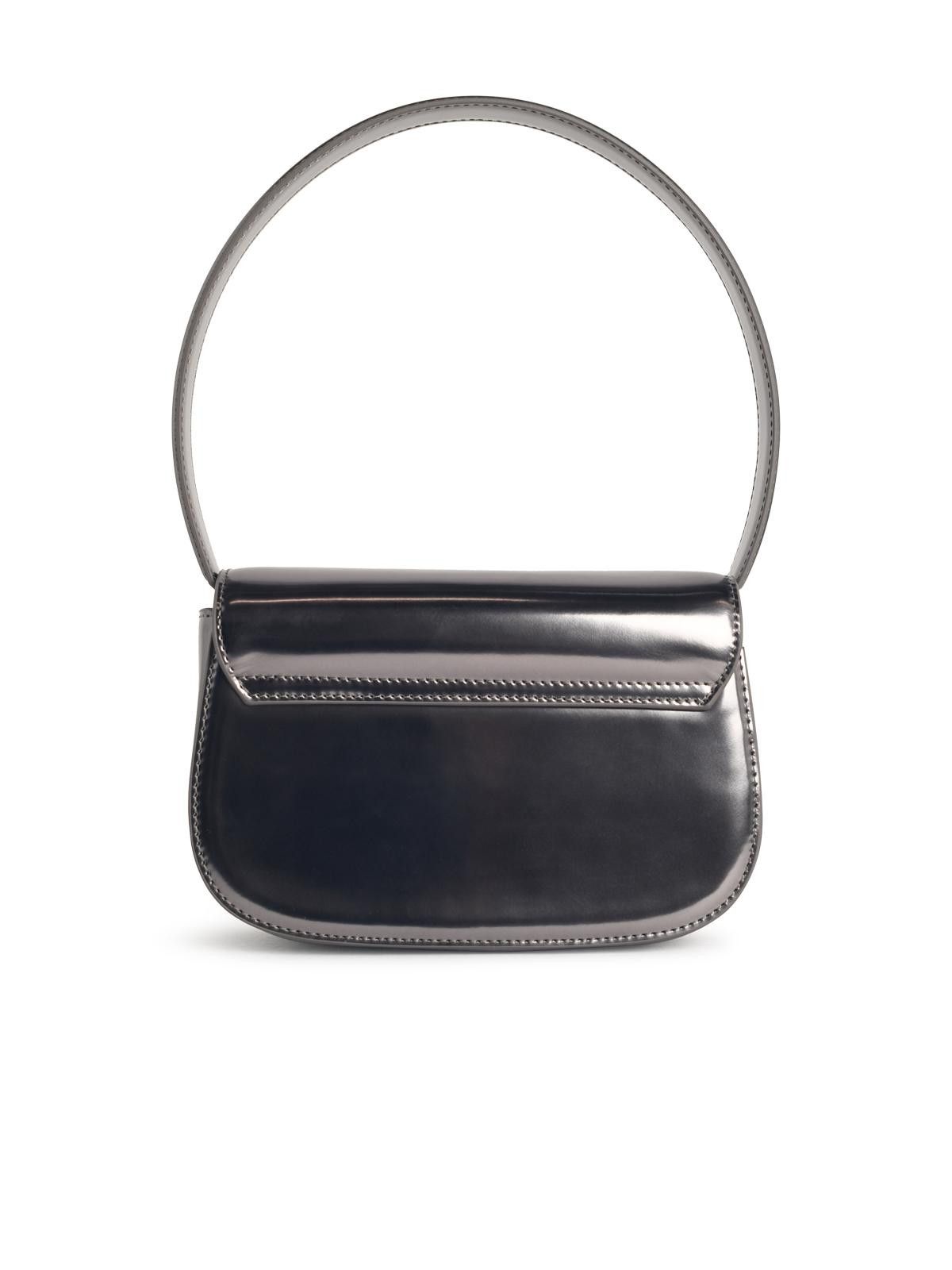 Diesel DIESEL '1Dr' Grey Mirrored Leather Bag Size ONE SIZE - 3 Thumbnail