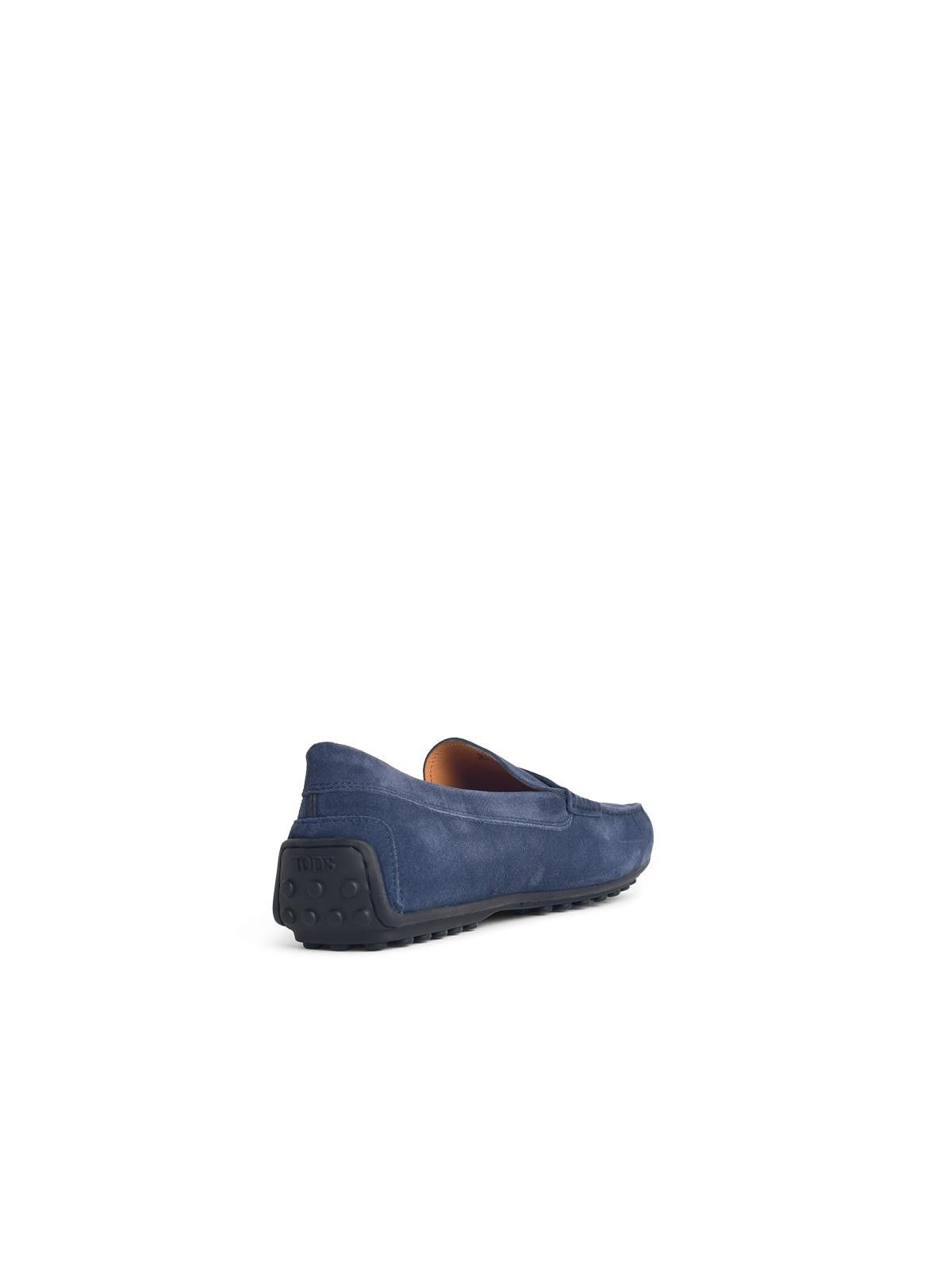 Tod's TOD'S Blue Suede Loafers Size US 9 / EU 42 - 3 Thumbnail
