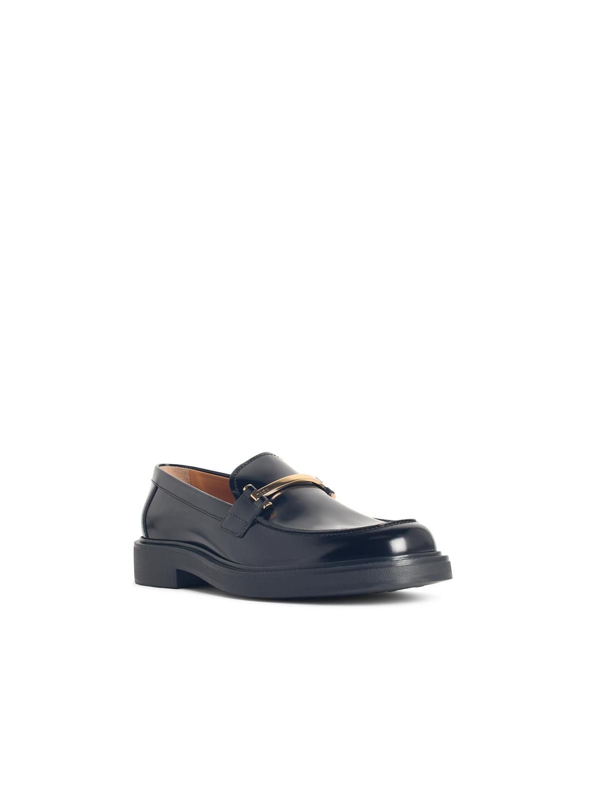 Tod's TOD'S Black Leather Loafers Size US 8.5 / IT 38.5 - 2 Thumbnail