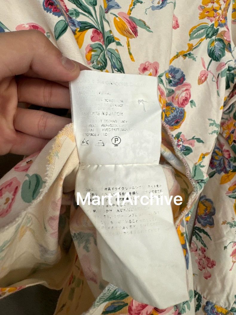 Junya Watanabe Junya Watanabe 2004AD Floral Shirt Size M / US 6-8 / IT 42-44 - 9 Thumbnail