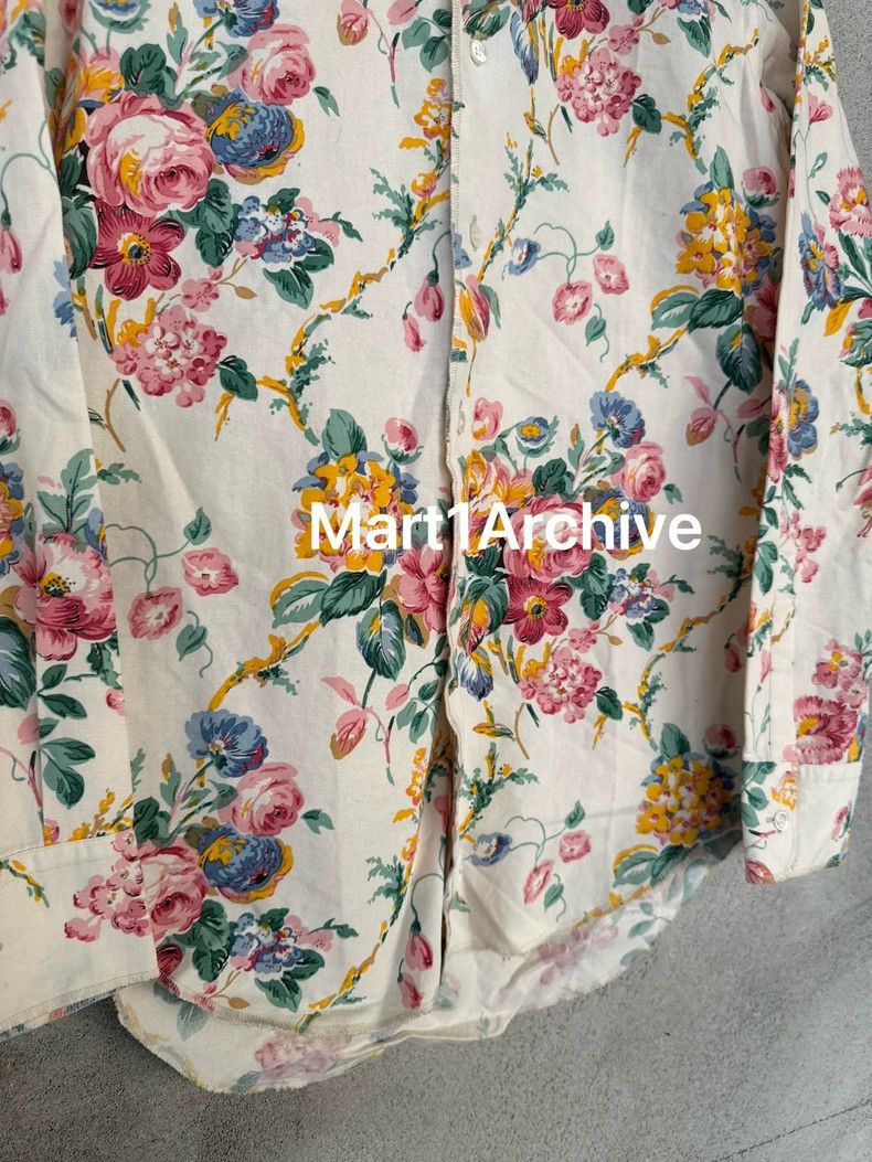 Junya Watanabe Junya Watanabe 2004AD Floral Shirt Size M / US 6-8 / IT 42-44 - 4 Thumbnail