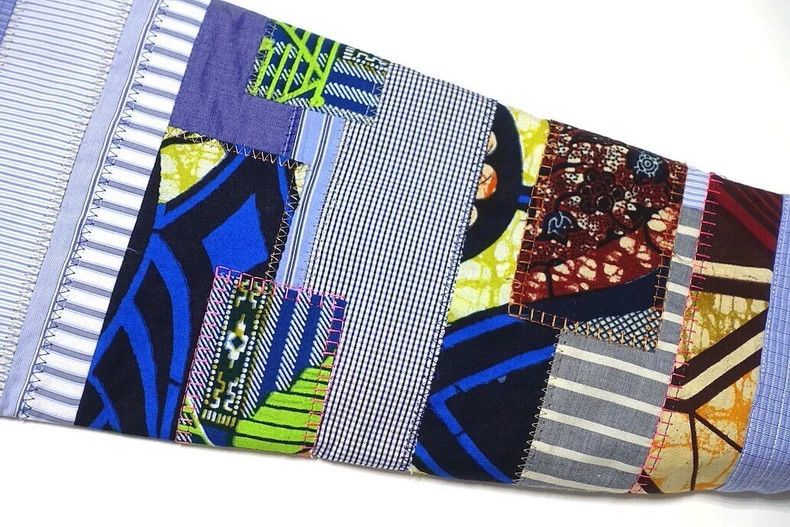 Junya Watanabe Junya Watanabe Patchwork Long Sleeve Shirt Size M / US 6-8 / IT 42-44 - 4 Thumbnail
